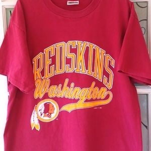 Washington Football tee shirt men's size xlarge vintage tee